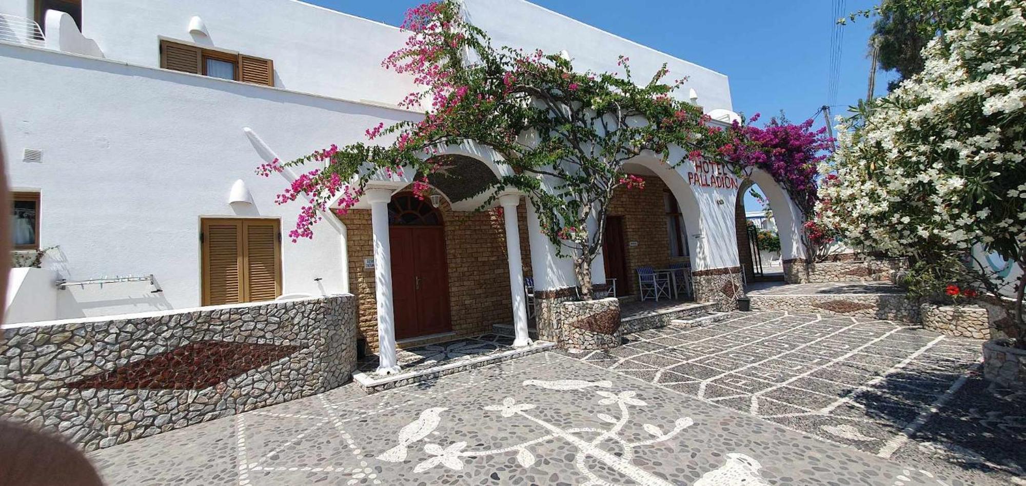 Hotel Palladion Karterádos Exterior foto