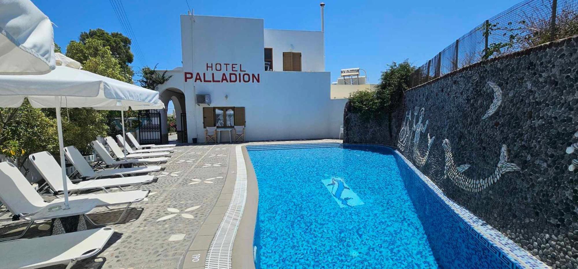 Hotel Palladion Karterádos Exterior foto